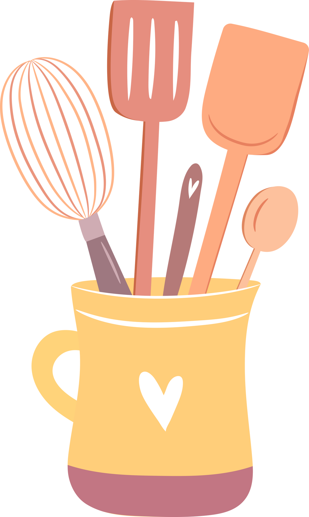 Set of cooking utensils